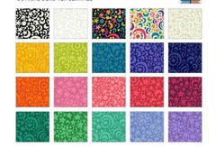 2023 Windham Fabrics Celeste Layer Cake By Sally Kelly Colorful Stars Moon