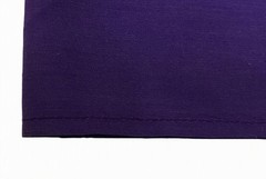 Purple Fabric Remnants With 3 Trim Pieces Purple Brown Maroon Green NEW