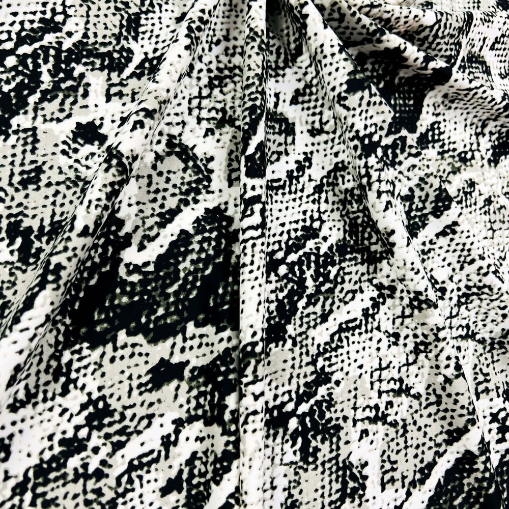 Animal Print Snake Print Nylon Spandex Fabric 60″wide by the Yard for Swimwear