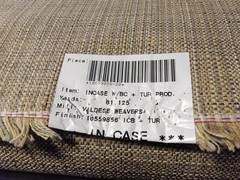 7 Yards of Textile Restoration Fabric Craft Seats Upholstery Sewing 56.5″ Wide