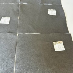 Kunin Felt Black 9×12” Sheets Qty 6 100% Recycled Purified Plastic Bottles NEW!