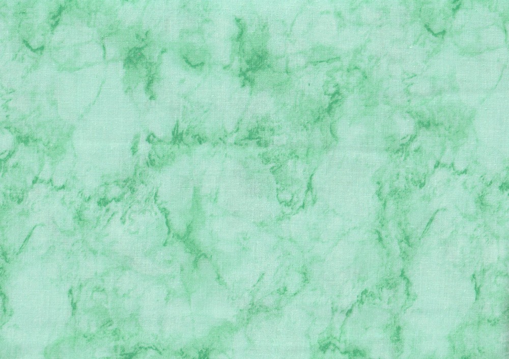 MINT GREEN 100% Cotton Fabric: Mottled, Marble Blender, By the Yard