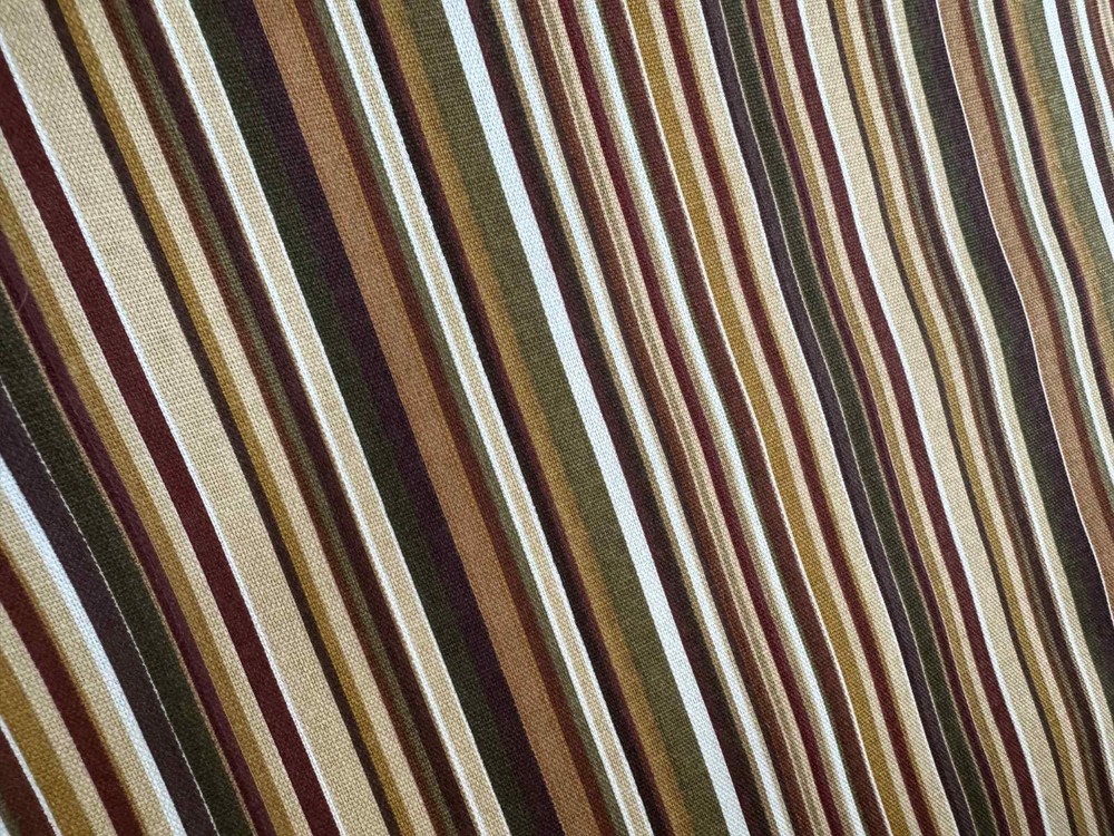 Spice Stripe – Premier Prints Cotton Canvas Fabric
