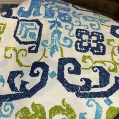 Richloom Solarium Upholstery indoor outdoor Geometric fabric 3.5 Yards X 54”w