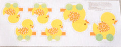 VTG Spring Mills Ducks Cut & Sew Panel Momma & Two Babies Adorable