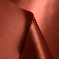 Cinnamon Copper 8oz Heavy Structure Satin Fabric 58″ By Yard Luxury Gown Cloth