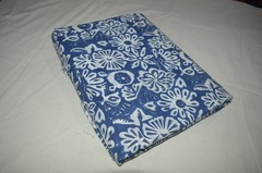 3 Yard Hand Block Floral Print 100%Cotton Fabric NO TARRIF CHARGES 100%✅ZK_190