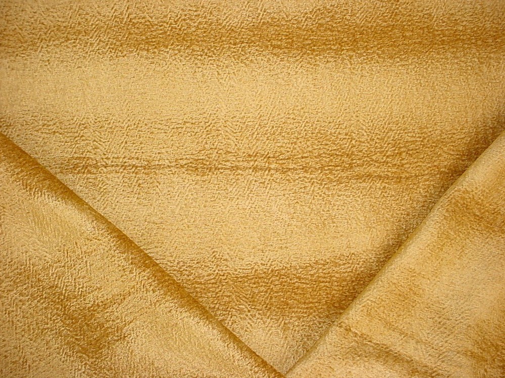 3-1/8Y Donghia 10008 Astrakhan Marigold Chenille Drapery Upholstery Fabric