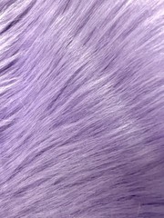 Eden LAVENDER Shaggy Long Pile Soft Faux Fur Fabric by the Yard