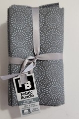 5 pc Fat Quarter Bundle Shades of Gray JoAnn’s 18″ x 21″ NEW