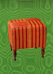 Warm Gold Silk Moire Fabric By 2 Meters, Watermark Patterned, Silk Moiré.