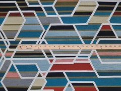 Maharam Agency Unique by Sarah Morris Bold Modern Geometric Upholstery Fabric