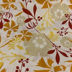 OOP “Fresh Aire” By BJ Lantz For Studio E Fabrics Large Scale Floral Print BTY