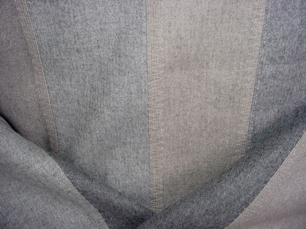 1-3/8Y Kravet 34913 New Suit Grey Heather Wool Blend Stripe Upholstery Fabric