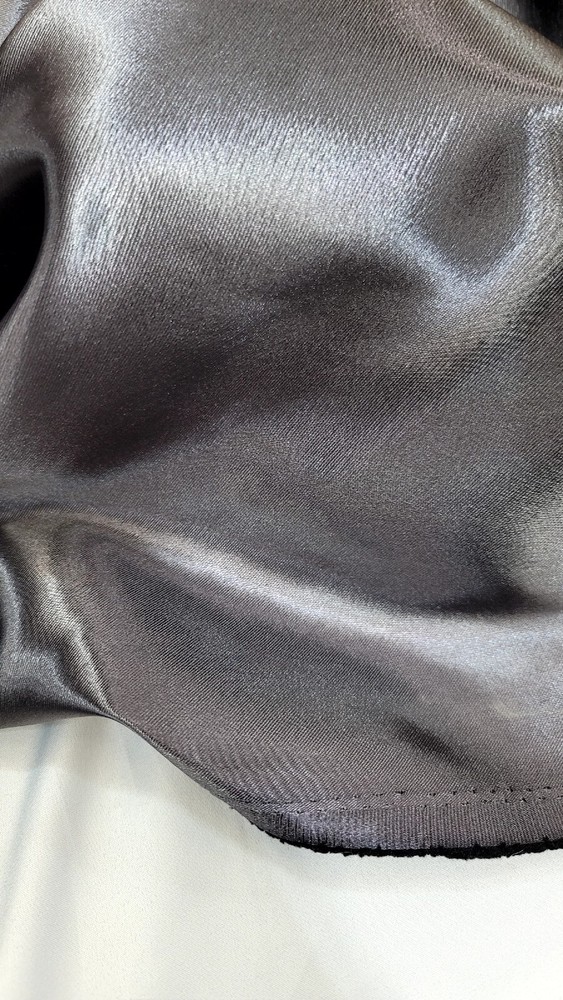 Dark Gray TEXTURED Brocade Jacquard Fabric by Yard Dress Gown UPHOLSTERY