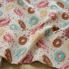Vintage Donut Jacquard Tapestry Upholstery Decorative Art Fabric by the Yard DIY