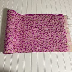 SILK Fuchsia Multicolor FABRIC 16 Yards x 15 Inches Wide or 576 Inches x 15 Wide