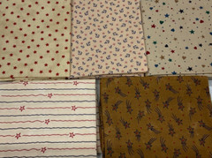 FAT QUARTER BUNDLE OF 5 – FQ1146 – STARS