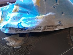 TWO FABRIC LOT COTTON FLANNEL CHILD THEMED