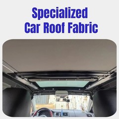 4MM Car Headliner Fabric Foam Backed Auto Roof Liner Repair Material SUV RV
