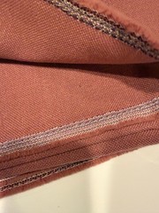 Mauve Pink medium to heavy weave sewing fabric LIKE TWEED woven 1 YD. X 69″