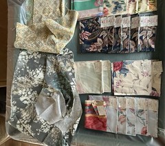 Lot Fabric Quilt Craft Sewing Small – Large 7.5 Pounds Vintage Lot NOS Pre owned