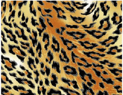 WILD ANIMAL Cheetah Leopard looking PRINT 100% COTTON FABRIC by the yard #10