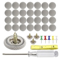 60-Piece Car Roof Headliner Repair Kit – Universal Snap Rivets & Installation To