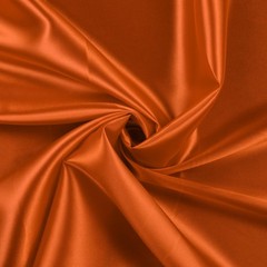 MDS Charmeuse Sateen Fabric 10 Yards 44″ Wide Brunt Orange