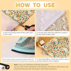 Medium Weight Fusible Interfacing for Sewing: 12″ X 30yd Interfacing Fabric f…
