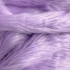 Eden LAVENDER Shaggy Long Pile Soft Faux Fur Fabric by the Yard