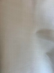 White Basket Weave Textured 100% Linen Fabric