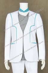The Final Frontier St. John Talbot Cosplay Costume for Star Trek Coat Vest Suit