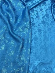 Rose Jacquard Satin Fabric 60/59″ 5 Yard Fuchsia Sells by the Yard Inch Wide