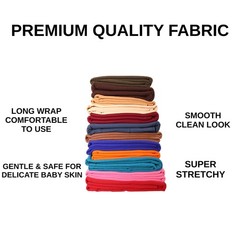 FabricLA Cotton Spandex Jersey Knit Fabric by The Yard 12OZ – 58/60″ Inches (…
