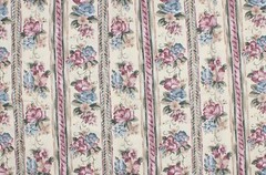 Mill Creek Fabric Striped Floral 109×32