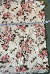 Apparel Fabric Remnants 10LBS Assorted Colors Styles with Floral Animal Patterns