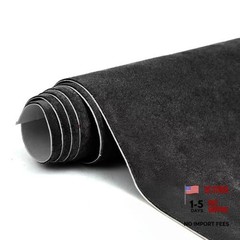 Premium Suede Fabric Wrap – 17×70 inch Suede Wrap for Car 17 x70 Inches Black