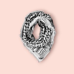 Original Palestinian Nabulsi Keffiyeh Scarf – Made in Palestine