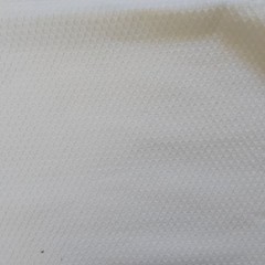 Heavyweight White Waffle Weave Cotton 2 Yards By 44 Inches