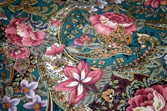 60 INCH WIDE LARGE FLORAL TAPESTRY WEIGHT FROM KENMILL – 100% COTTON FABRIC
