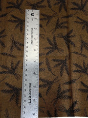 Bundles of Wheat on Brown 1/2Y x 44″W David Textiles Cotton Fabric