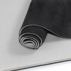 Black Suede Headliner Fabric with Foam Backing Car Interior Wrap Kit 70