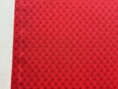 cotton fabric Red Polka Dots Red By Henry Glass 44”x 30”　204