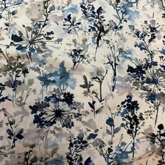 LILY – Digital Print Fabric – Cotton Hand – 58 Inch. in Width, | Home Décor