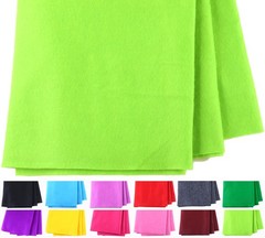 1 Yard Soft Felt Fabric 36×54 Inch 1.4mm Thick Light Green DIY Sewing