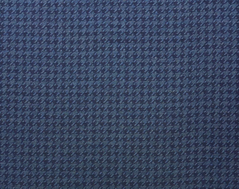 SUNBRELLA 44240-0008 HOUNDSTOOTH INDIGO BLUE PERFORMANCE FABRIC BY YARD 54″W