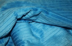 AZURE BLUE MINKY CUDDLE RIBBED PLUSH KNIT SEW QUILT CRAFT FABRIC BTY + PRECUTS