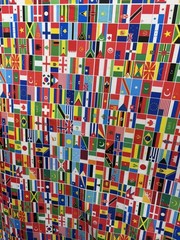 World Flags Spandex Fabric – International Flag Print 4-Way Swimwear Activewear