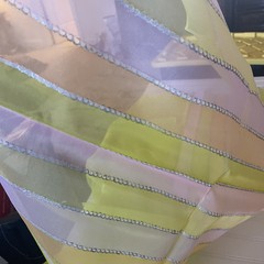 SILK Multicolor 1 Yard x 43 Inches Wide or 36 Inches x 43 Wide